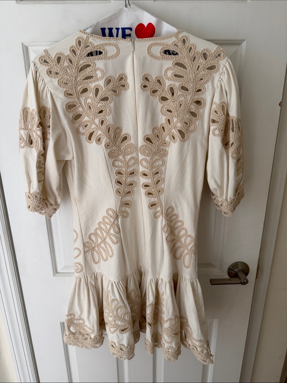 Maje Rosaro Cut-Out Flared Mini Dress - Picture 6 of 6